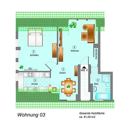 Carpe Diem In We 03 Direkt Am Bodden * Gager